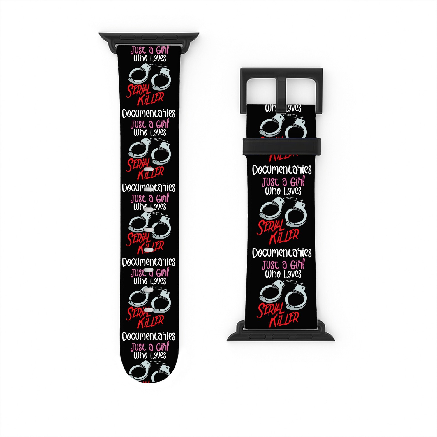 True Crime Murder Spy Crime Interest Gift Idea Watch Bands For Apple Watch