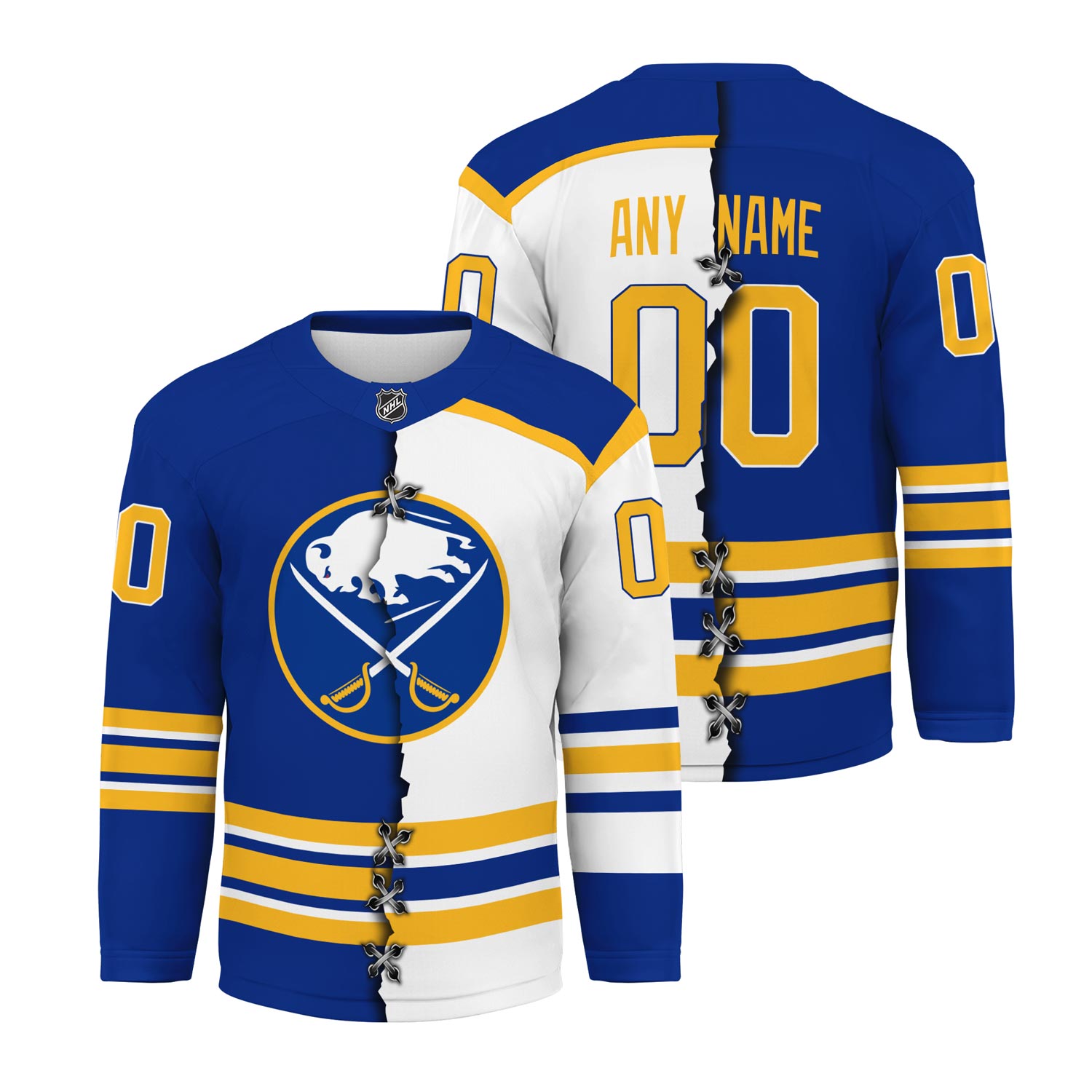 Personalized NHL Buffalo Sabres Limited Home Mix Away Jersey