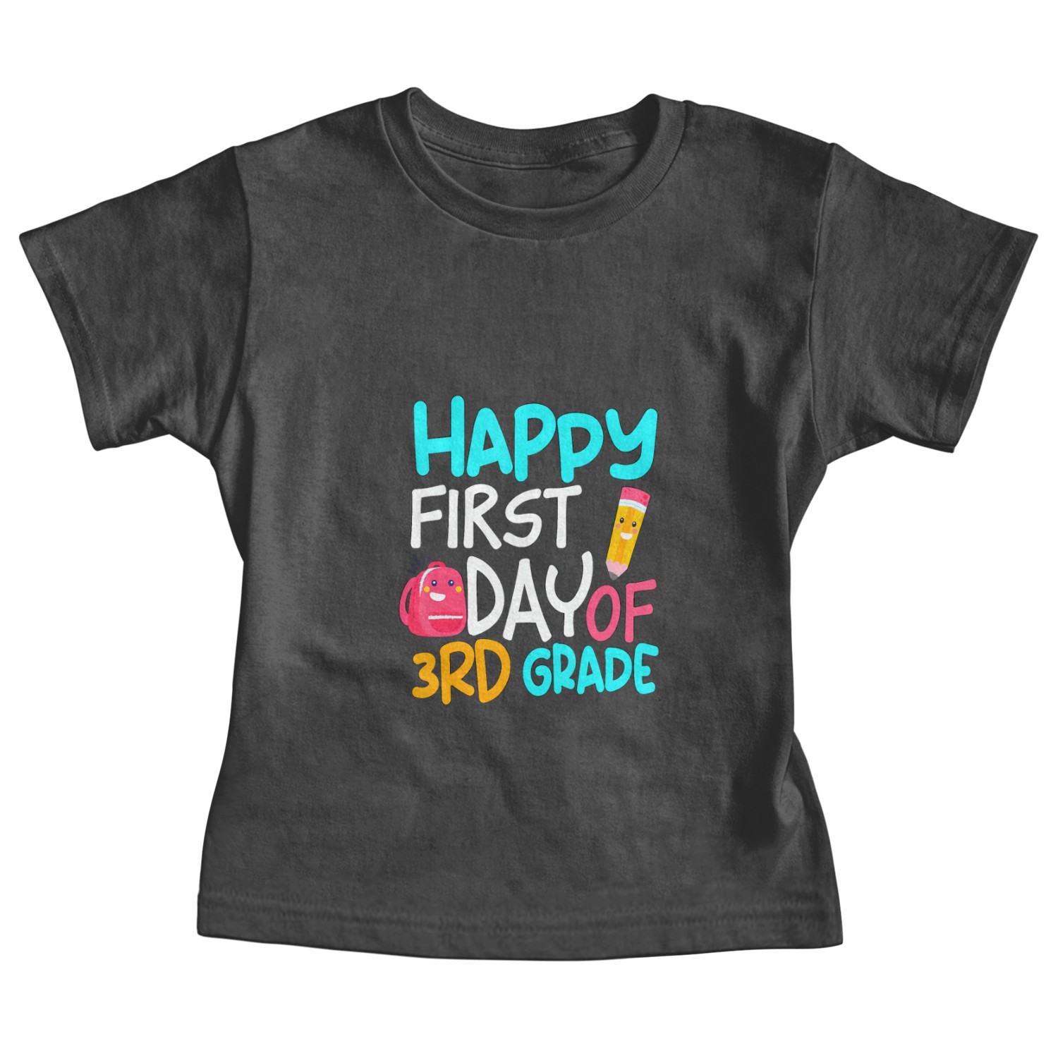 Happy First Day Of 3rd Grade third Grade Back To Baby Tees