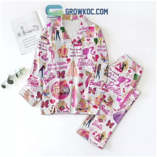 I'm A Barbie Girl In A Barbie World Pajamas Set