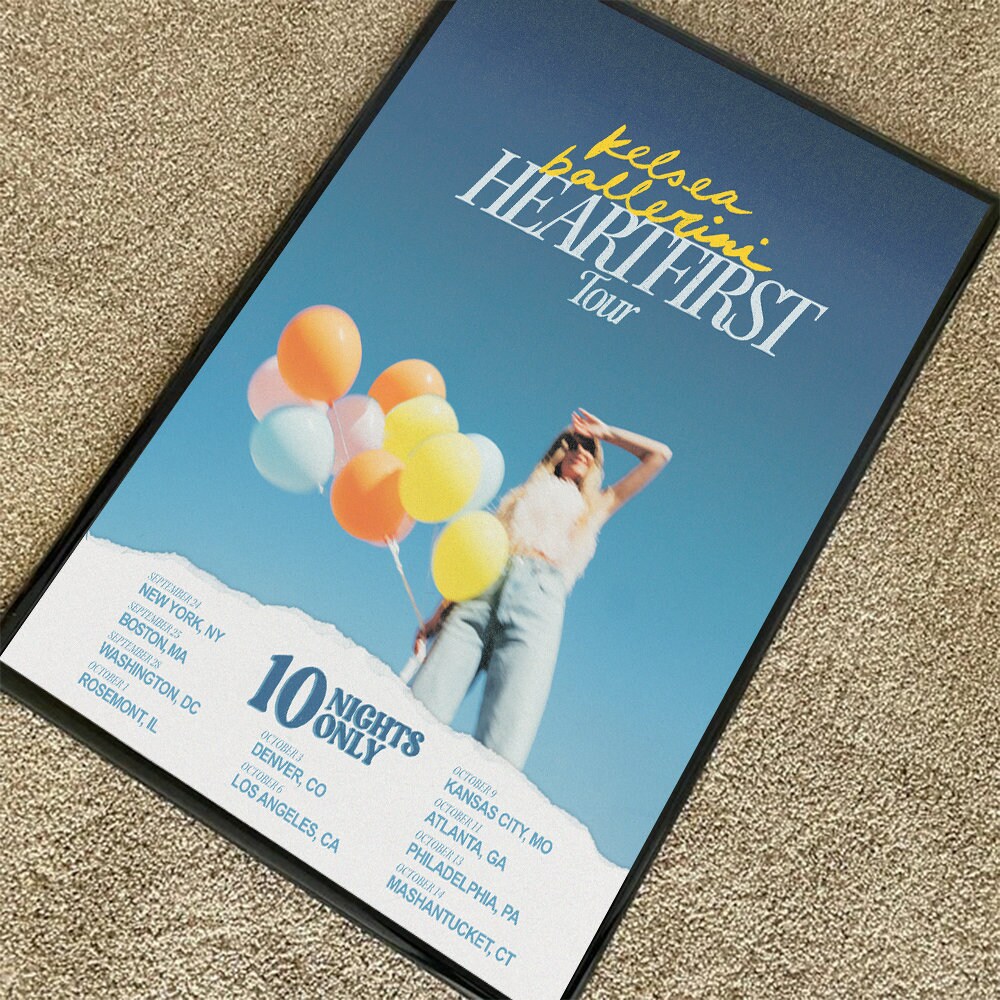 Kelsea Ballerini - Heartfirst Tour Poster