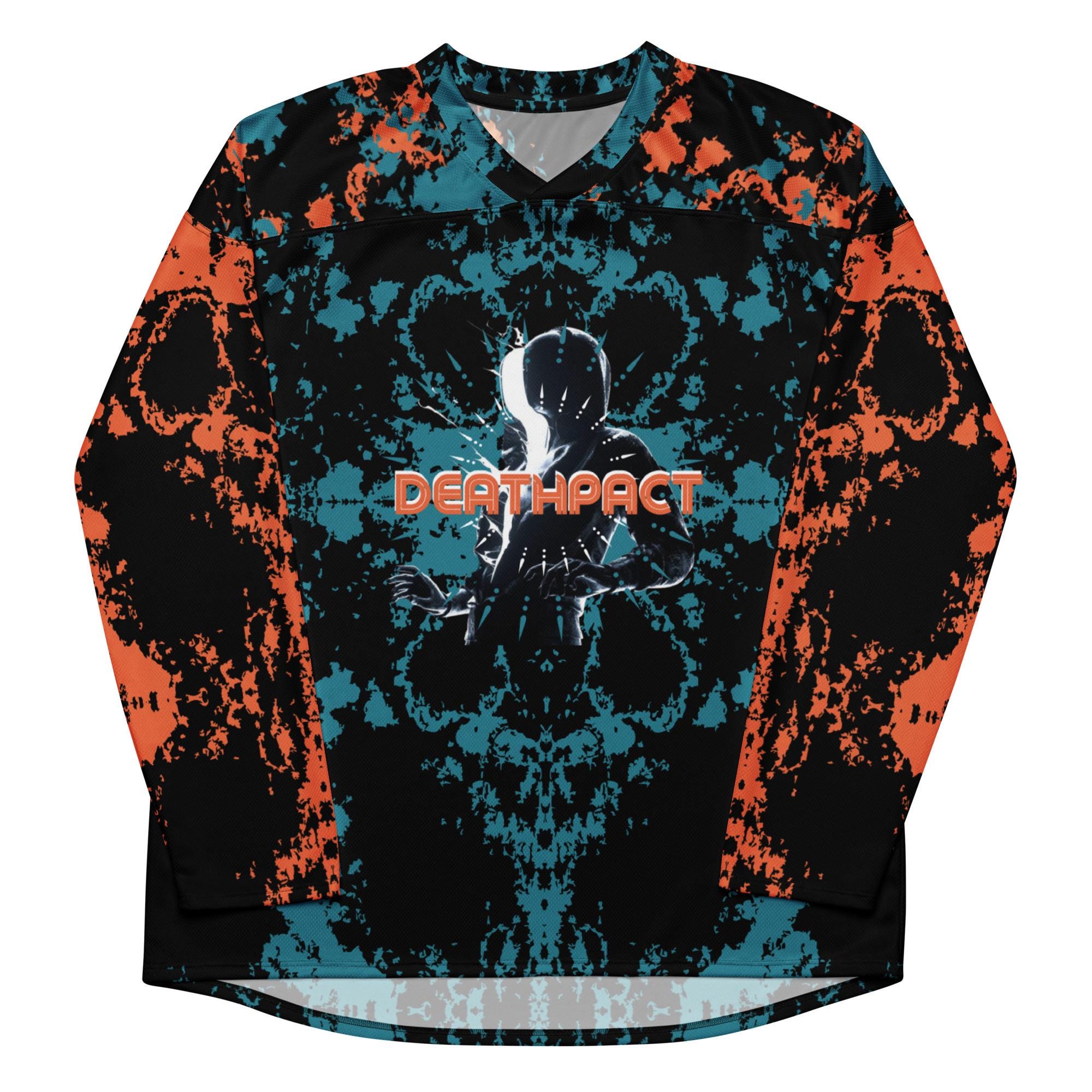 Deathpact AcidDye Duality Recycled Hockey Jersey | EDM Hockey Jersey