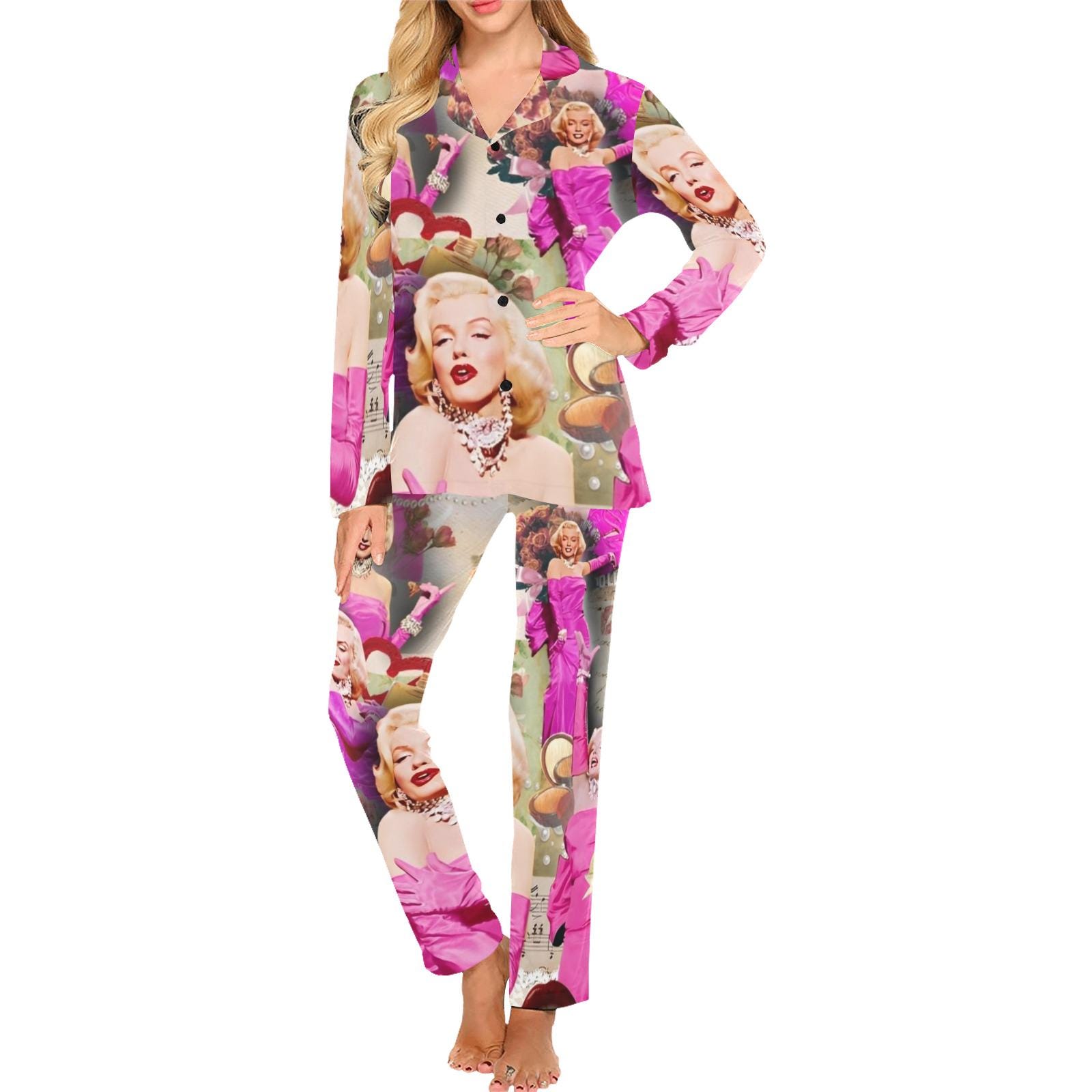 Marilyn Monroe Womens Pajamas Set Birthday Gifts