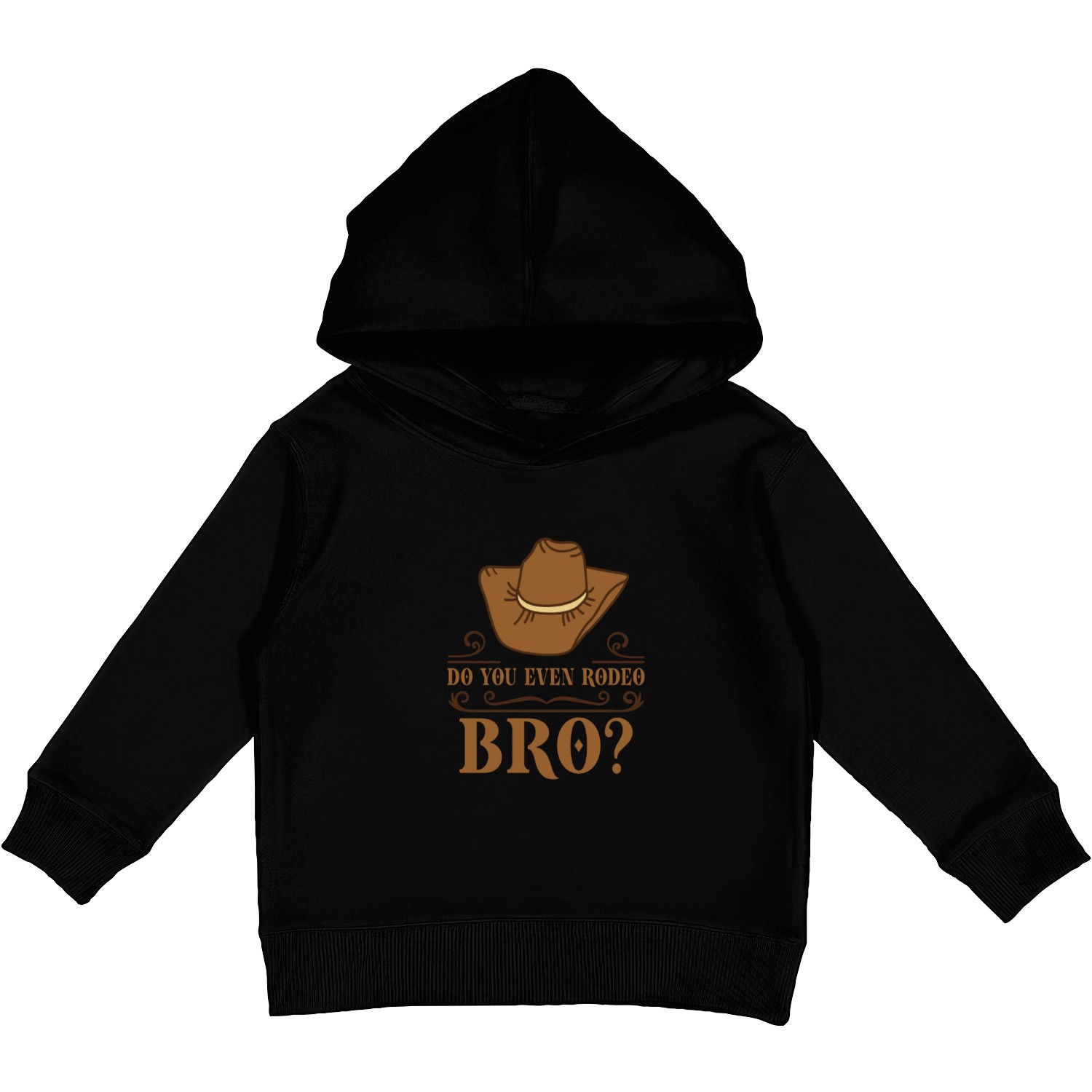 Cowboy Barn Bull Rider Rodeo Country Western Gift Kids Pullover Hoodies