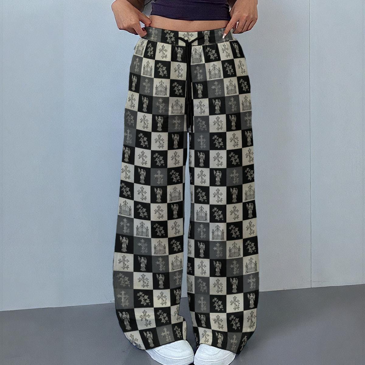 Cemetery Vibes | The Covert Goth Collection | Women's Casual Pants