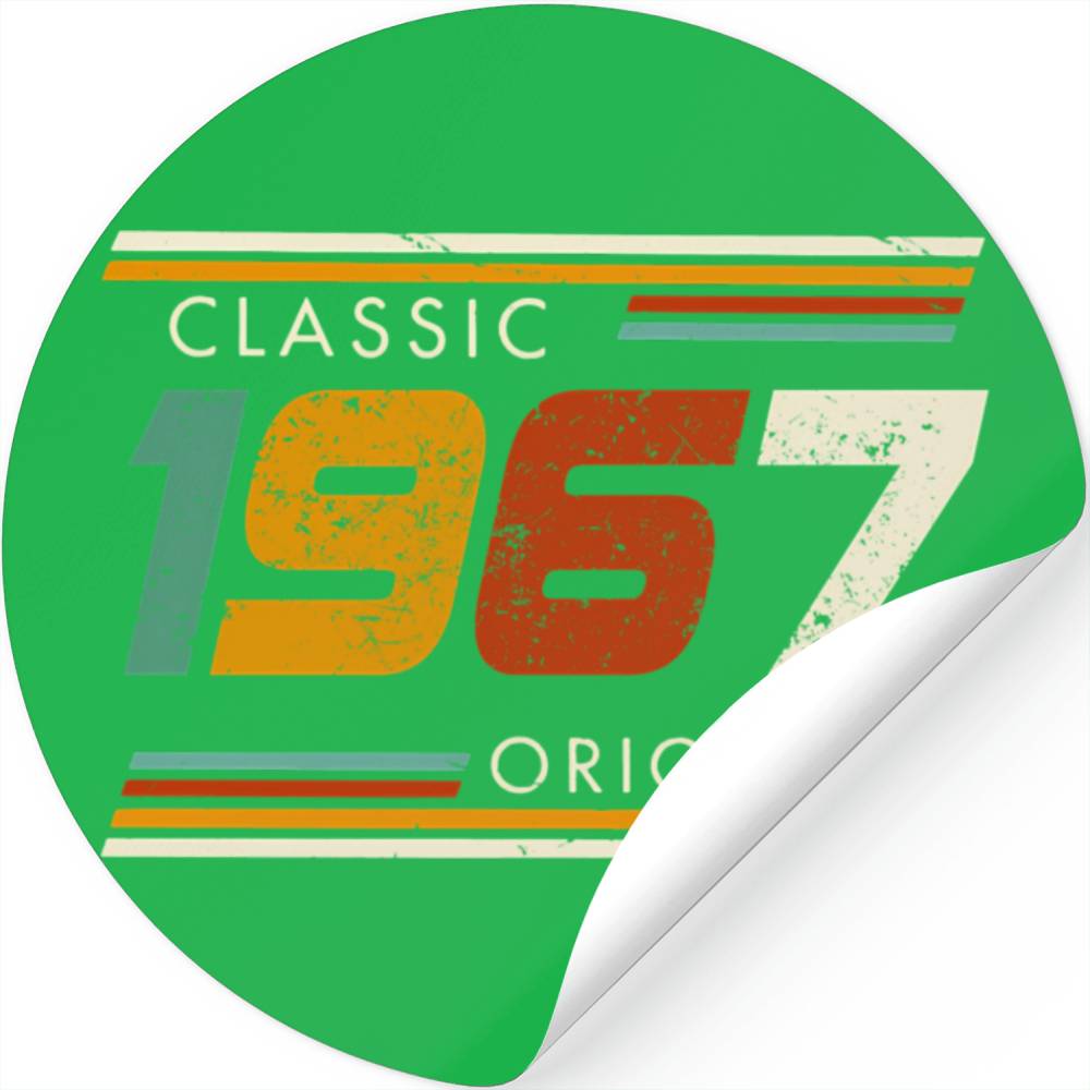 56Th 1967 Original Stickers