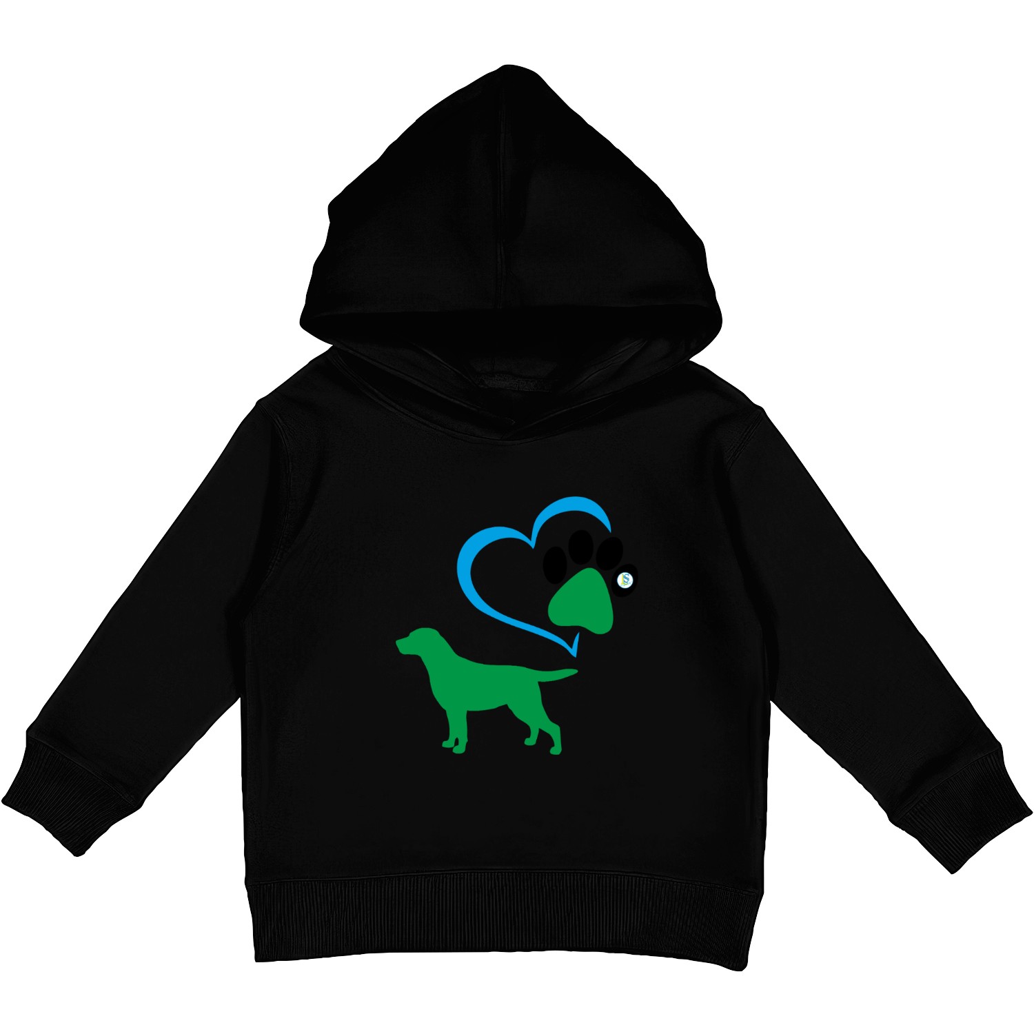 Labrador_Heard Kids Pullover Hoodies