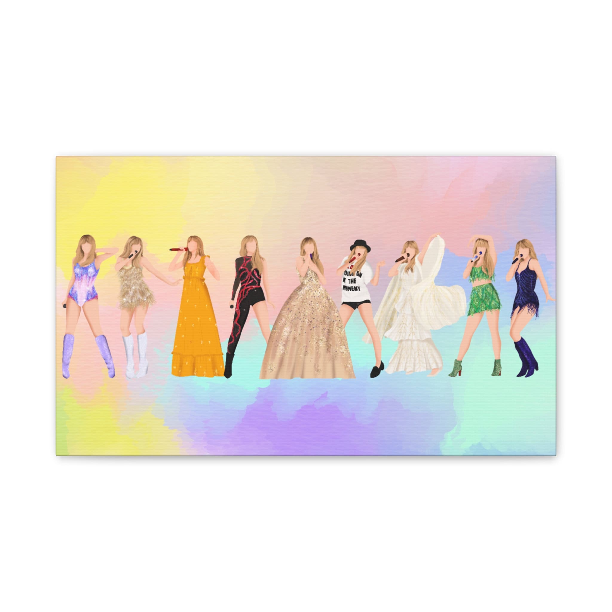 Taylor's Watercolor Lover Version Canvas