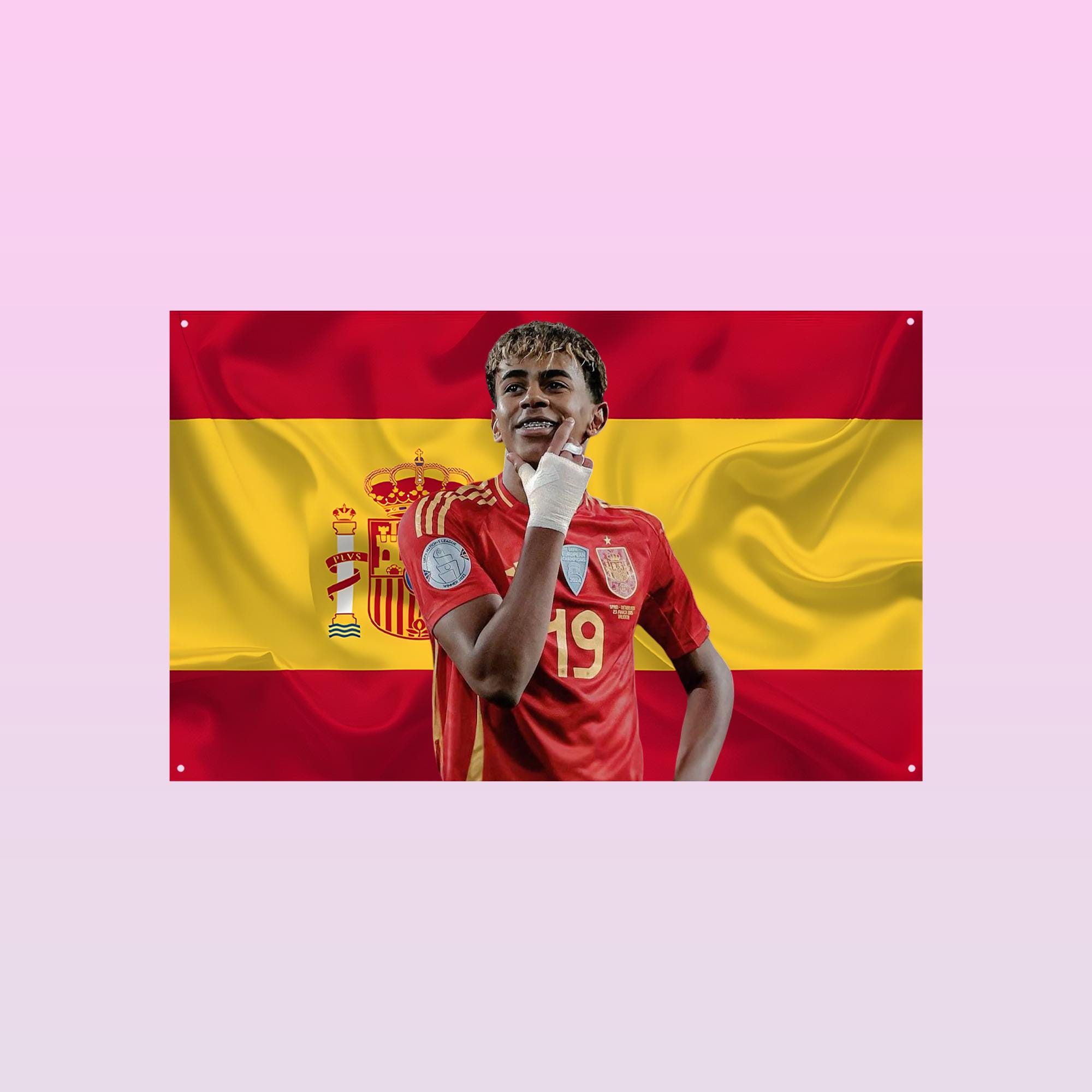 Lamine Yamal Spain Tapestry, Lamine Yamal Wall Tapestry, World Cup Football Fan Tapestry, Soccer Fan Wall Decor, Football Gift Tapestry