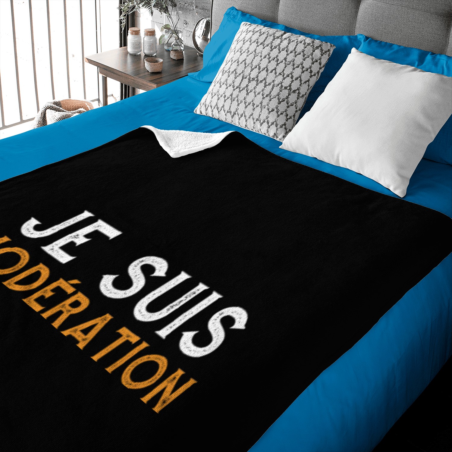 I Am Moderation Drink In Moderation Alcohol Beer Baby Blankets