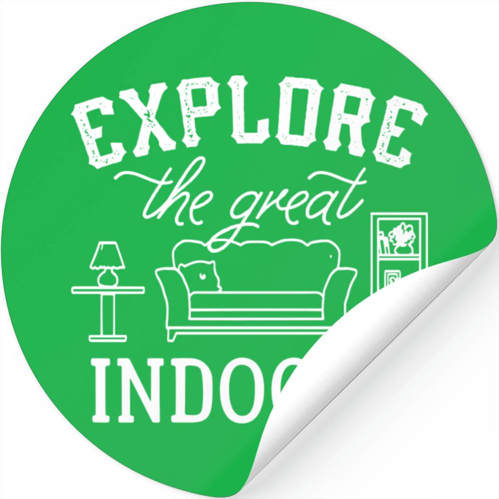 Explore The Great Indoors Stickers