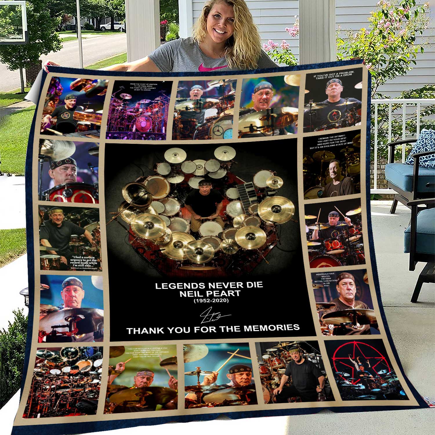 Neil Peart- Thank You Blanket