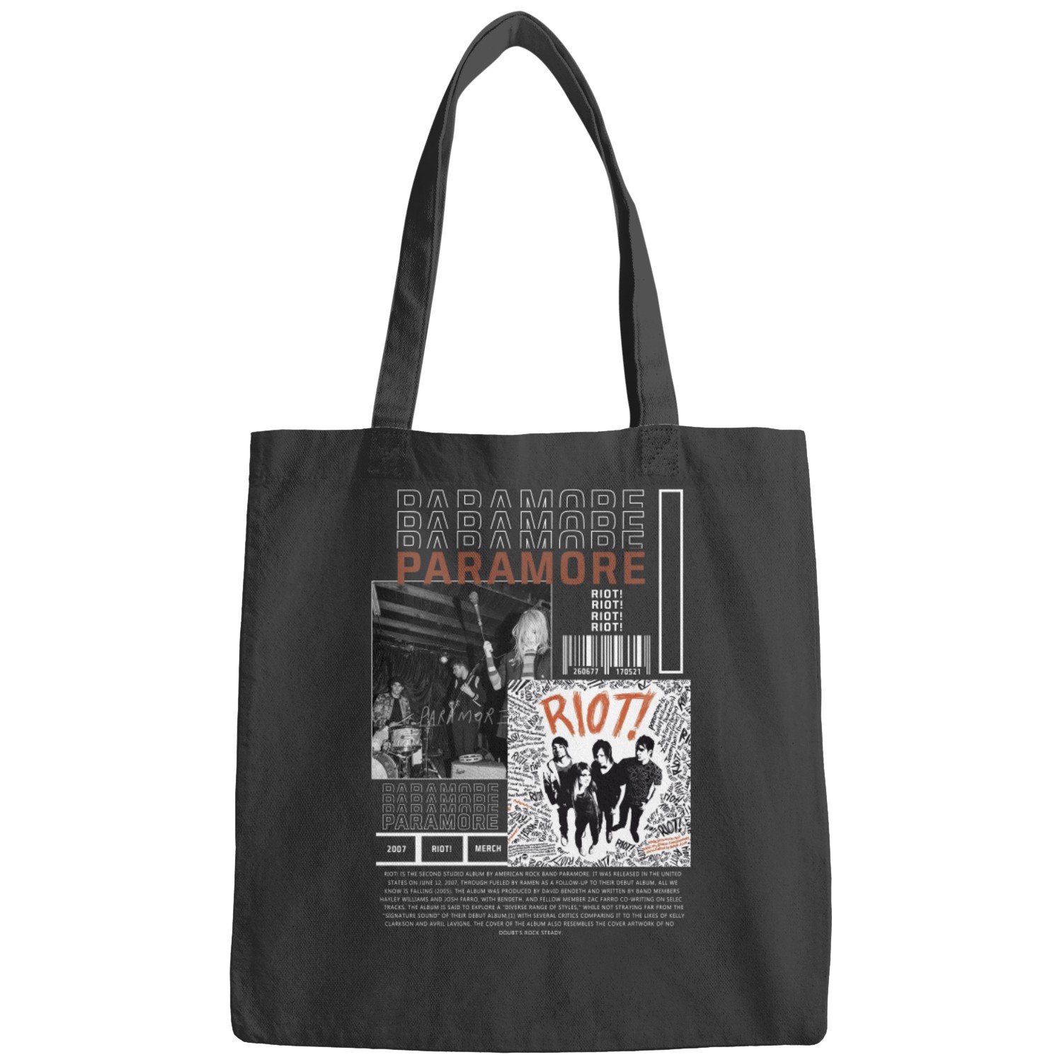 Paramore Vintage Retro Bags, Paramore This Is Why Bags