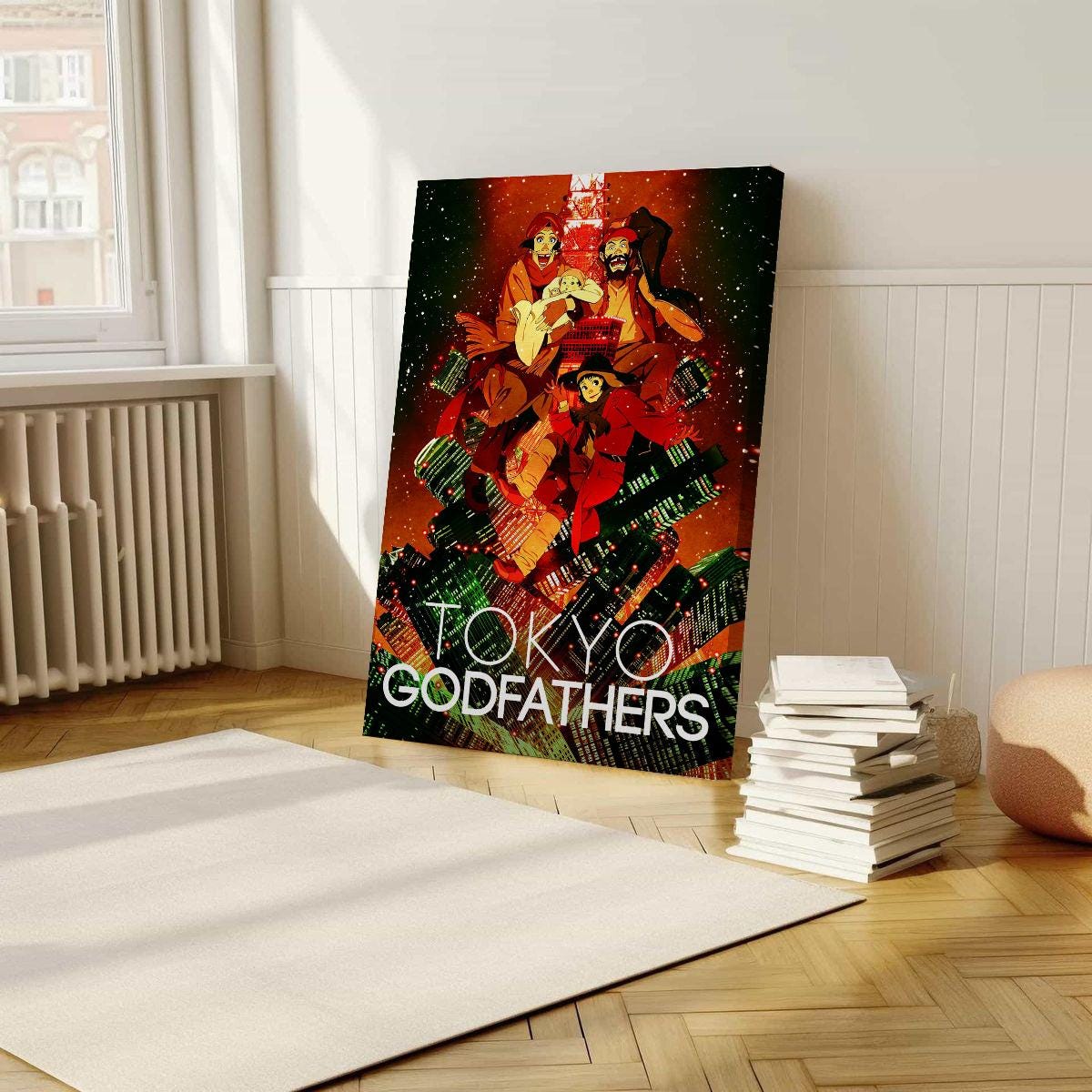 Tokyo Godfathers Movie Posters, Papper Poster, Wall Art, Room Decoration, Anime MoviesBirthday Present