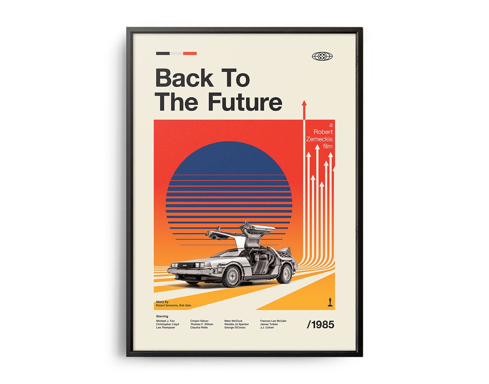 VINTAGE INSPIRED Movie Print, Retro Movie Poster, Midcentury Modern