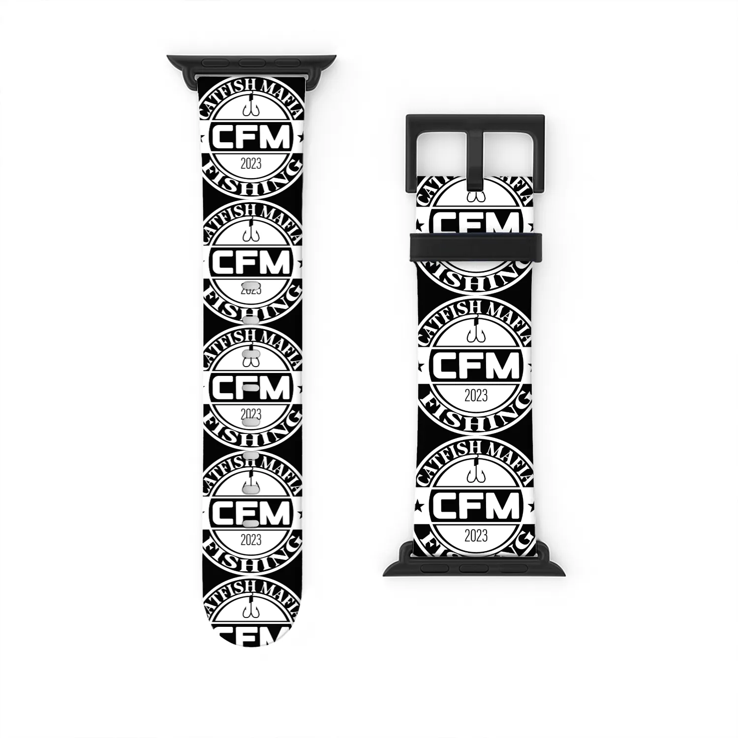 Catfish fishing Watch Bands For Apple Watch design