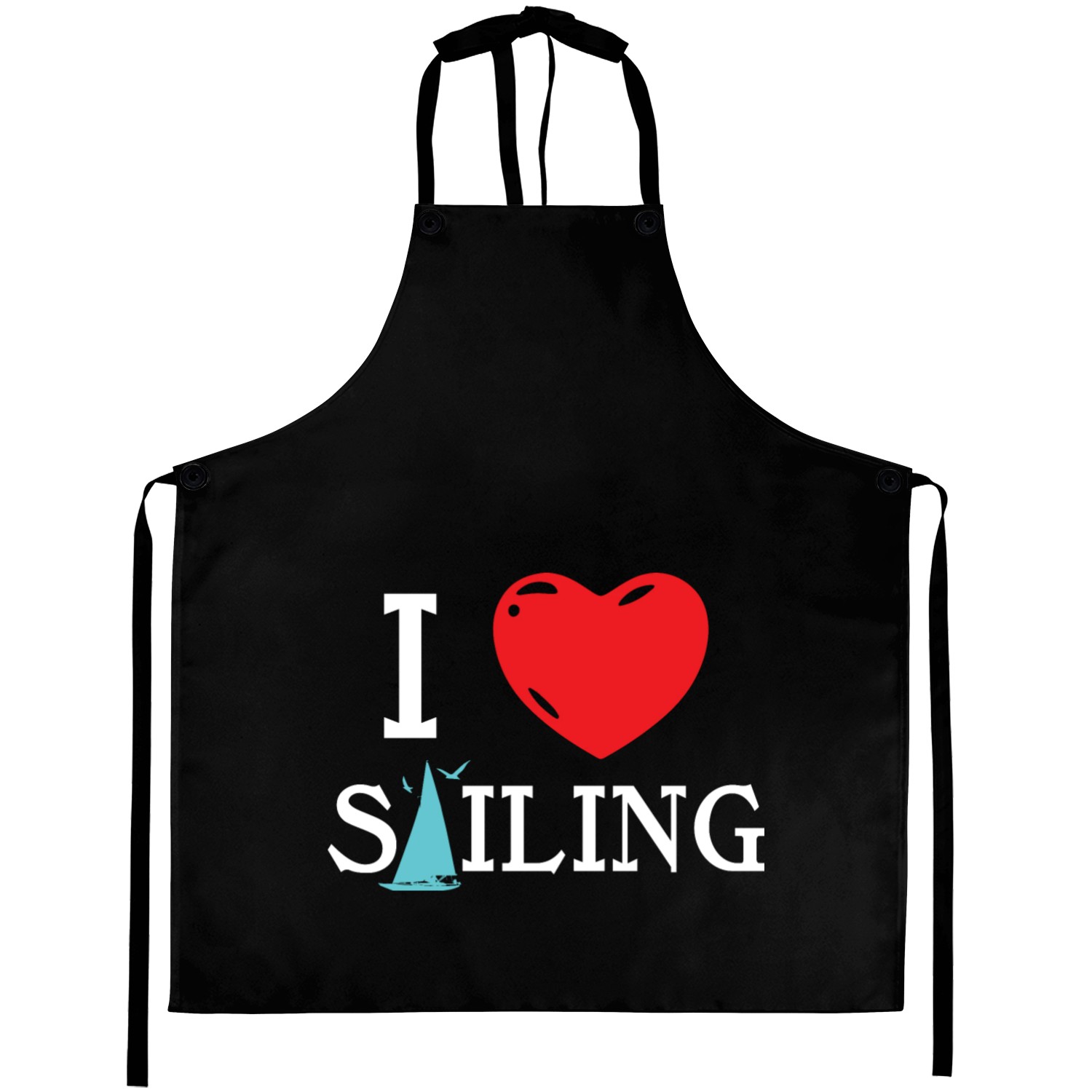 Sailing Love Sailor Sailboat Sail Yacht Captain Aprons
