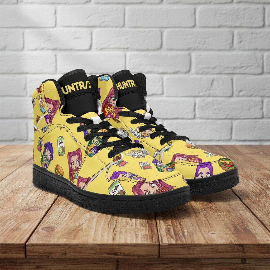 K-Pop Demon Hunters Ramen | Kids & Youth Adult Vegan Leather High Tops