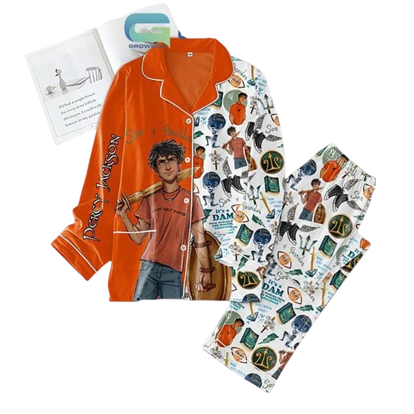 Percy Jackson Movie Half Blood Camp Pajamas Set