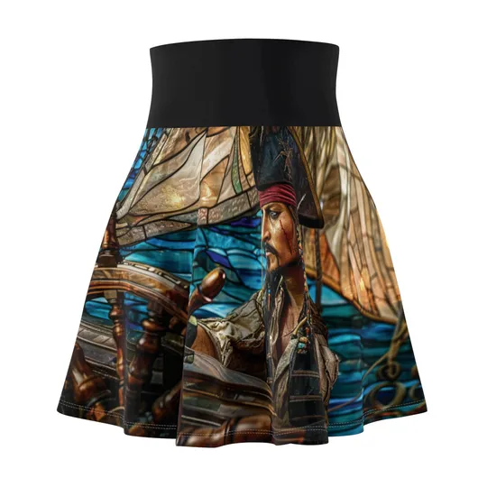 Captain Sparrow Skater Skirt