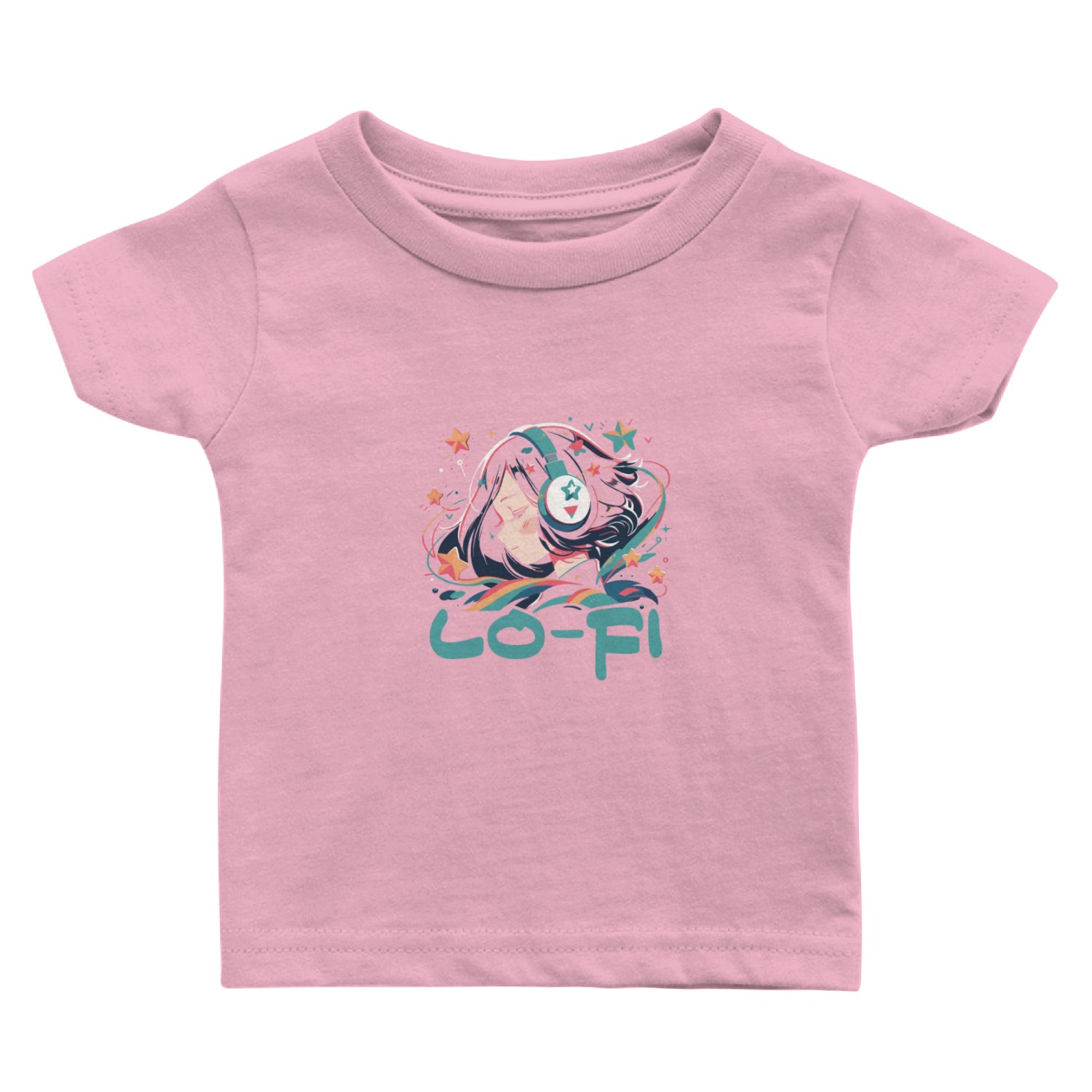 Lofi Music Lover Low Fidelity Japanese Aesthetic Baby T Shirts