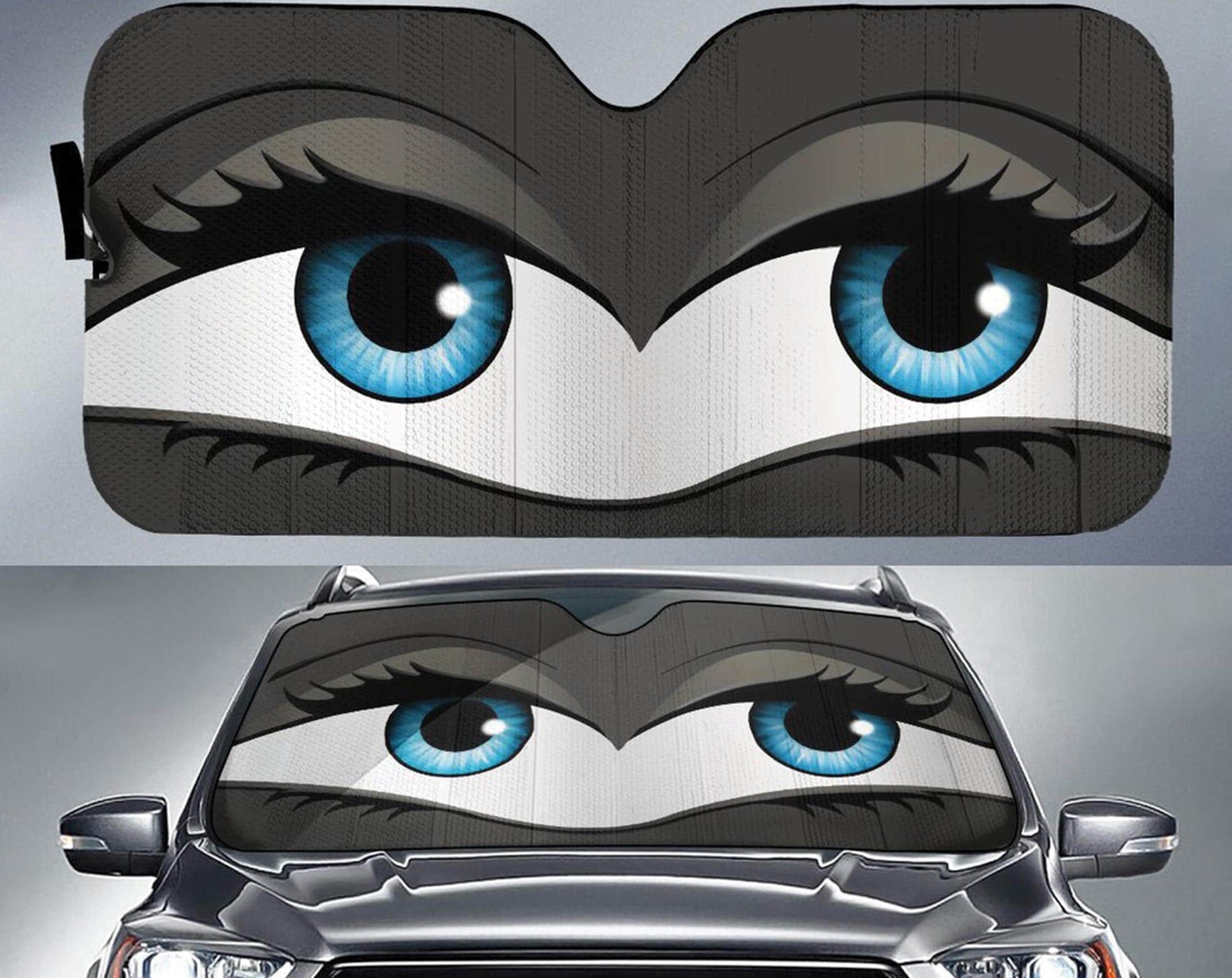 Face Car Eyes Sun Shade