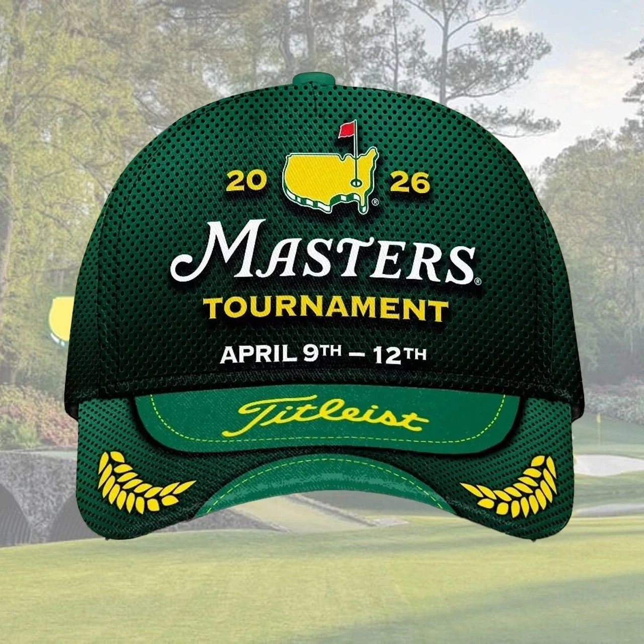 Master Augusta National 2026 Tournament AOP Baseball Cap