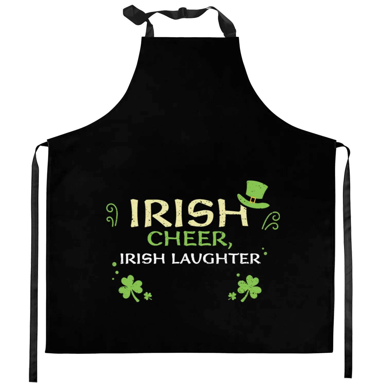 Irish cheer, Irish laughter Kitchen Aprons