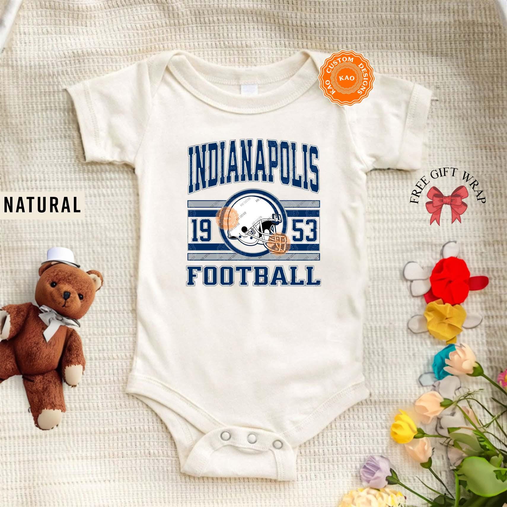 Indianapolis Football Onesie for Kids and Toddlers