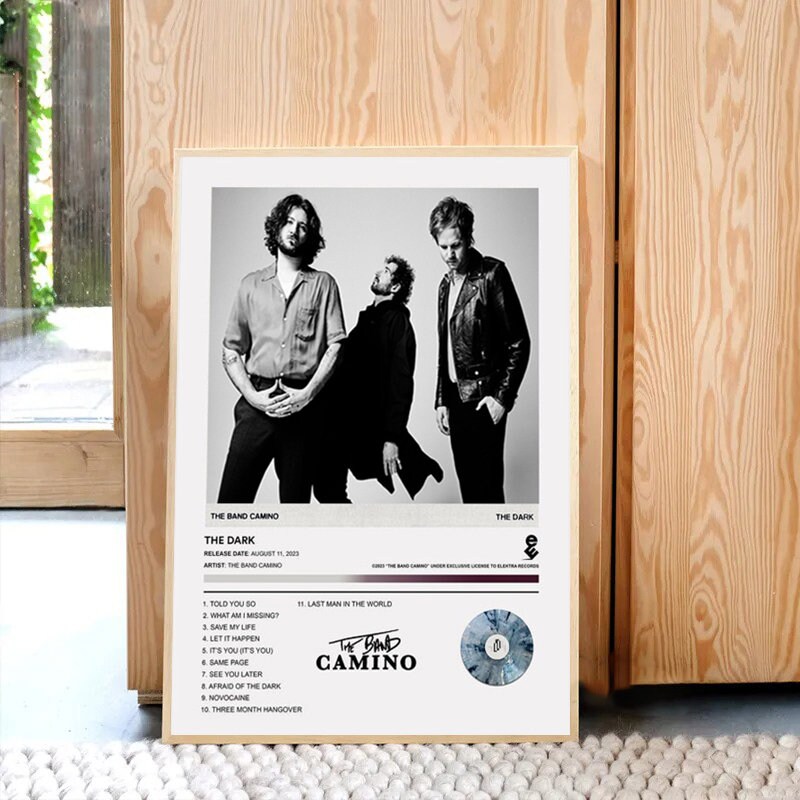The Band Camino THE DARK Album Poster, No Frame