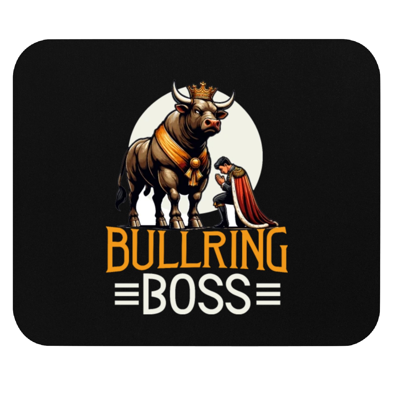 Rodeo Bull Riding Livestock Show Farmer Cattle Mouse Pads