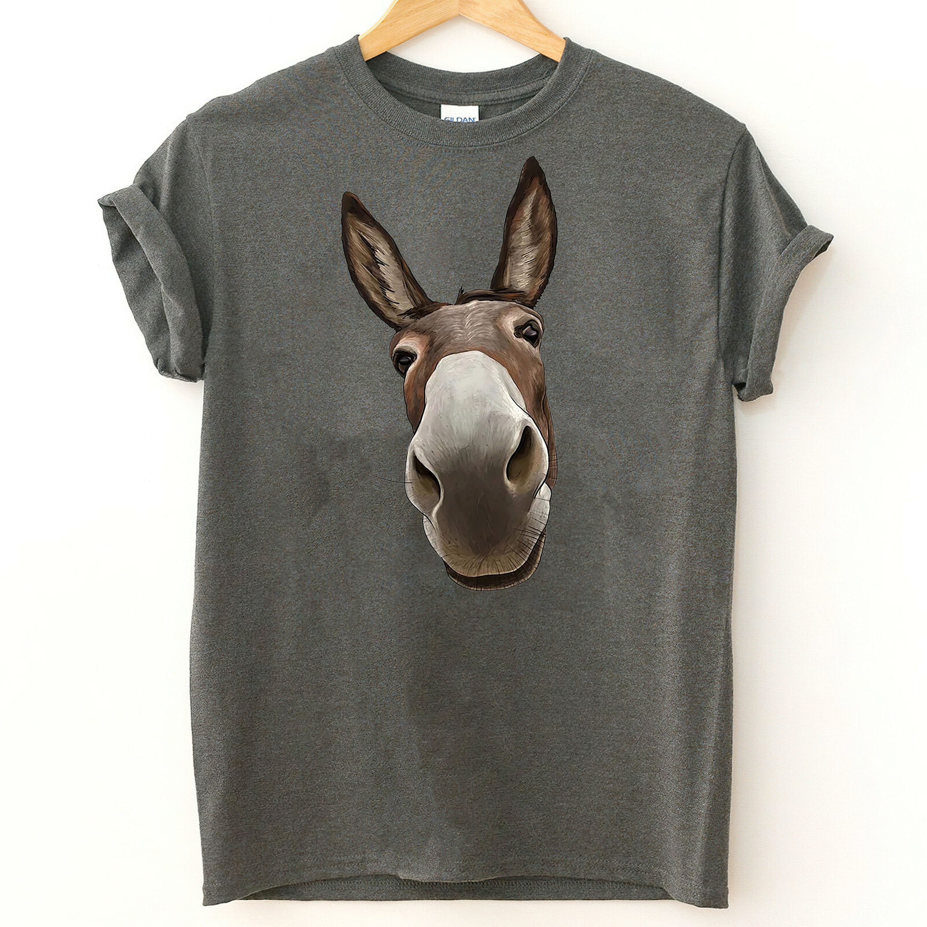 Funny The Donkey Face T-Shirt, Donkey Graphic Shirt