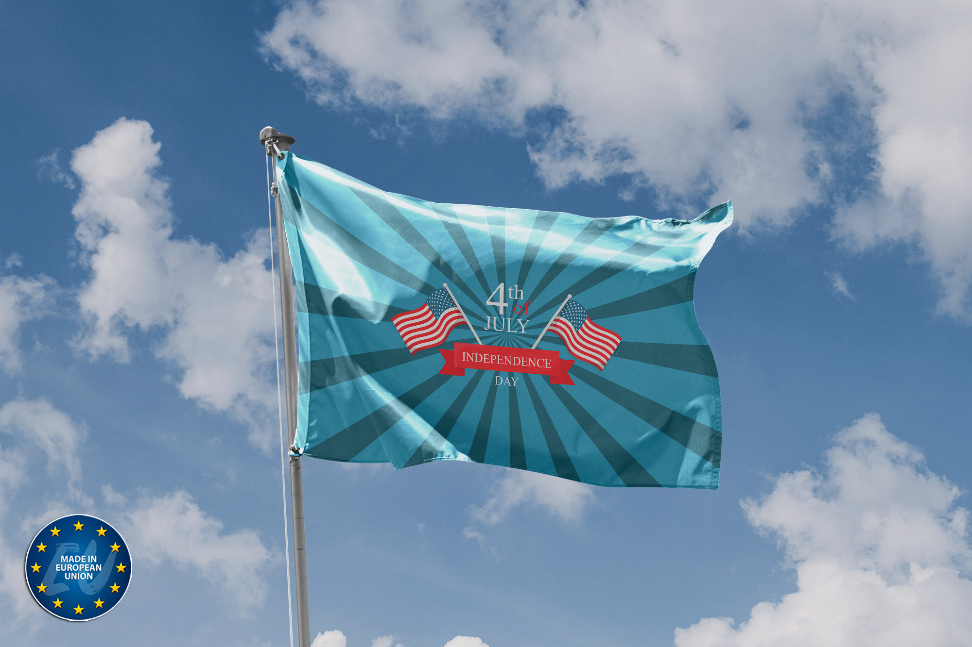 4th July Independence I Flag | Unique Design Print