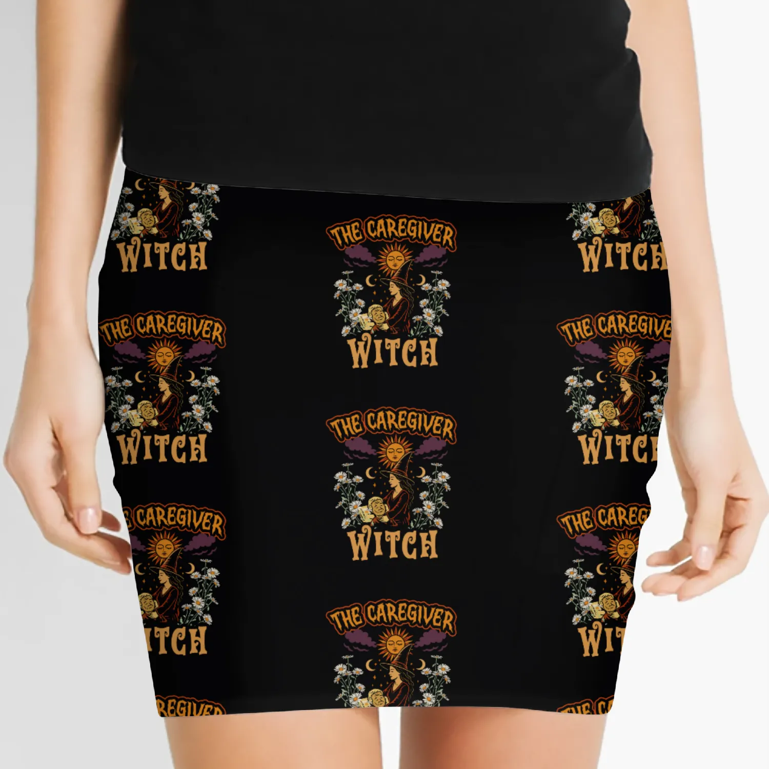 The Caregiver Witch Halloween Women's Mini Skirts