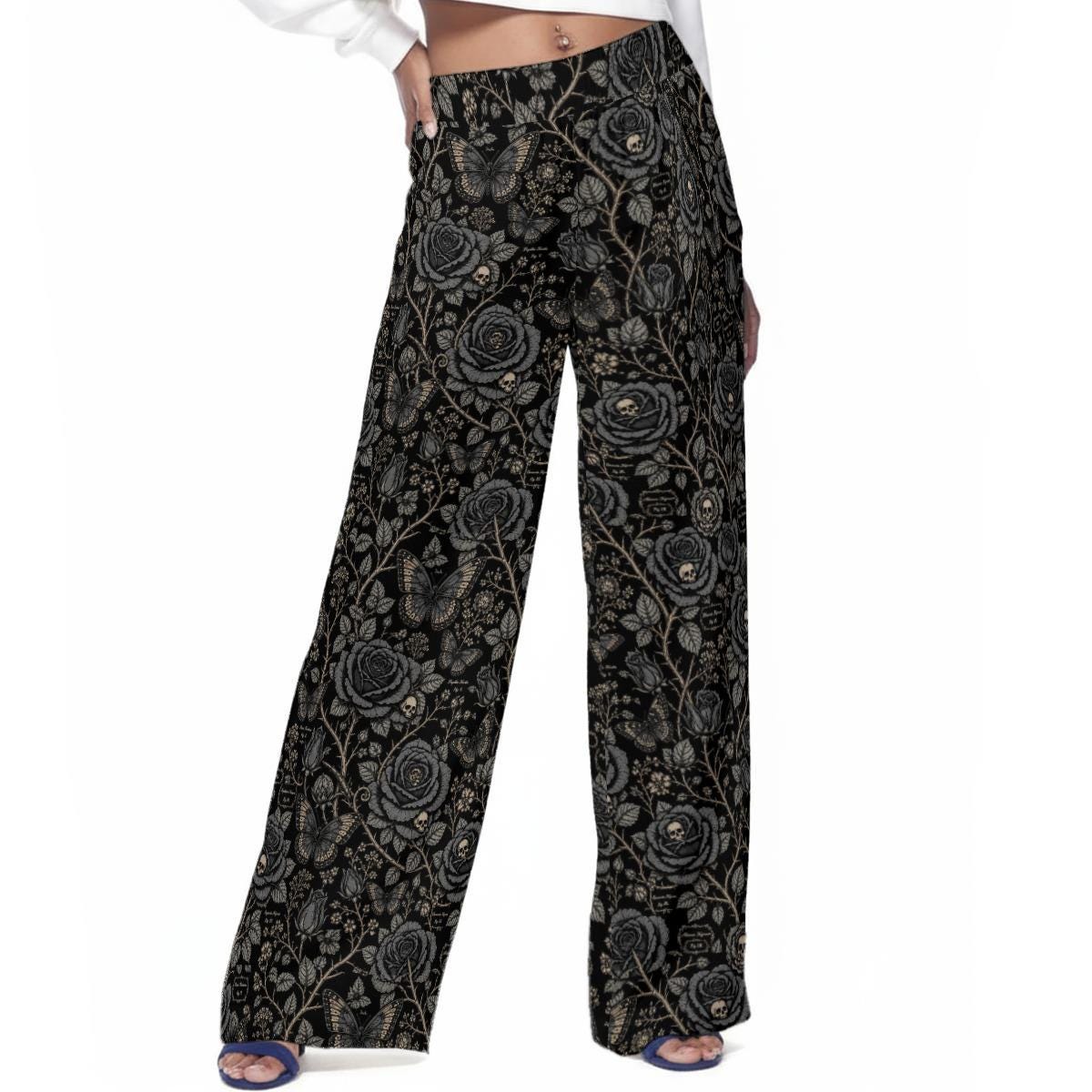 Death's Garden | Covert Goth Collection | Women's Casual Pants