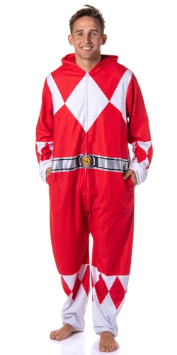 Power Rangers Hooded Jumpsuit | Sleep Pajama