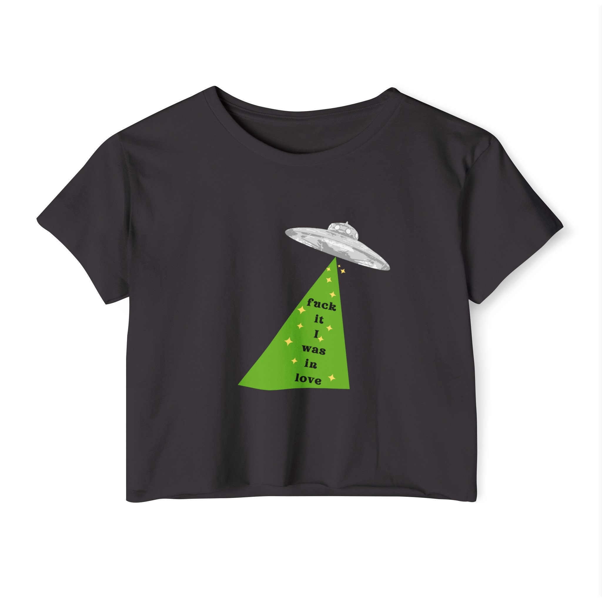 down bad fuck it I was in love Women's Crop Top | TTPD