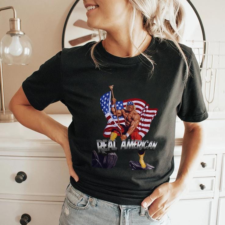 Hulk Hogan Real American T Shirt