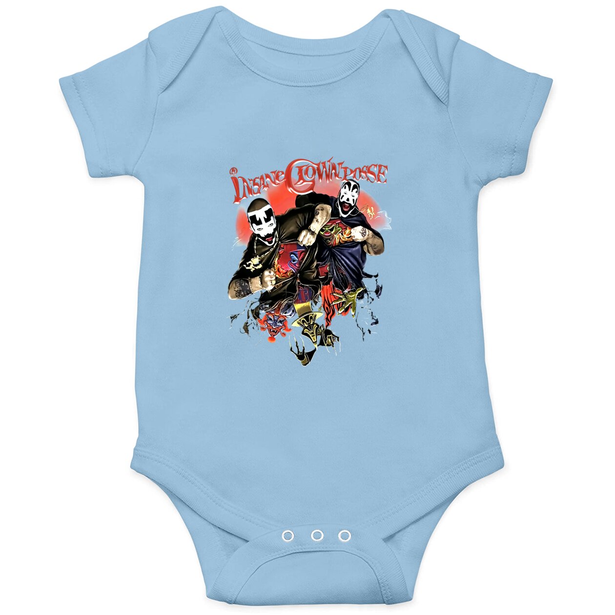 Vintage Insane Clown Posse ICP Onesies, American Duo Hip Hop Rappers