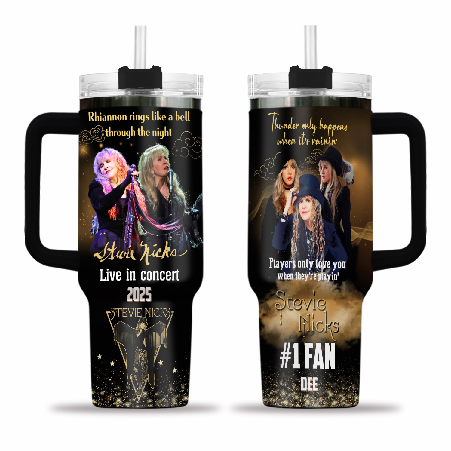 Stevie Nicks Live In Concert 2025 Tumbler 40oz with Handle
