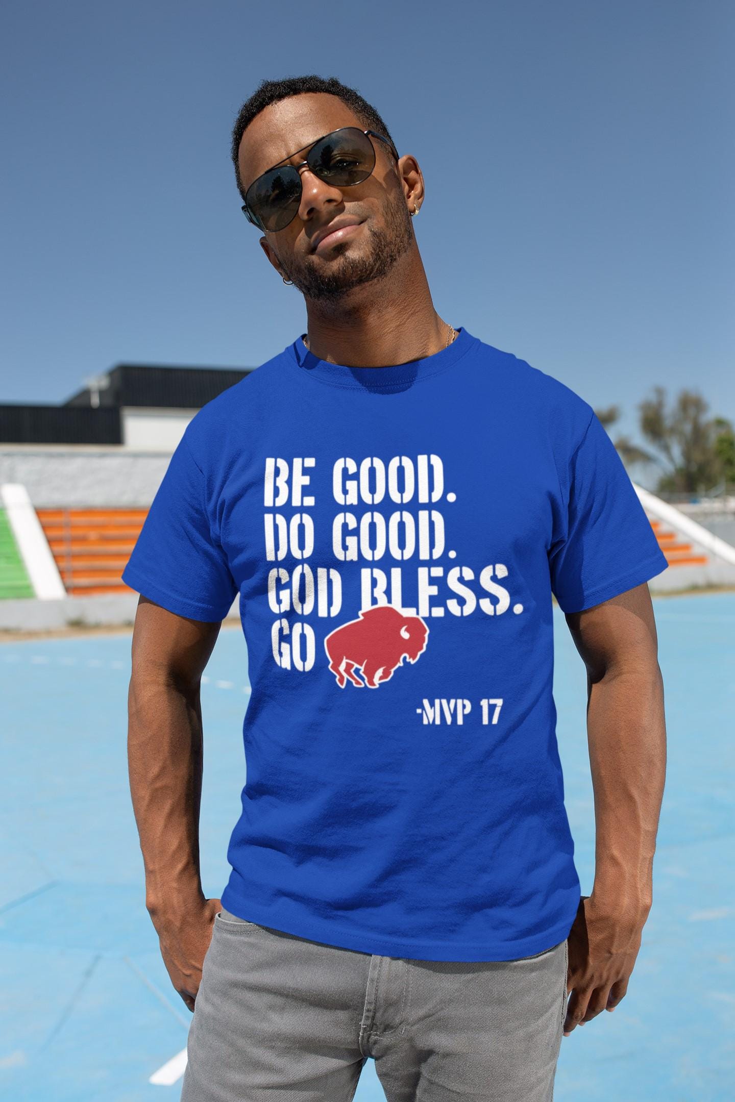Josh Allen MVP Tshirt Be Good Do Good God Bless Go Bills Shirt for Josh Allen MVP Tshirt Buffalo FootBall Shirt