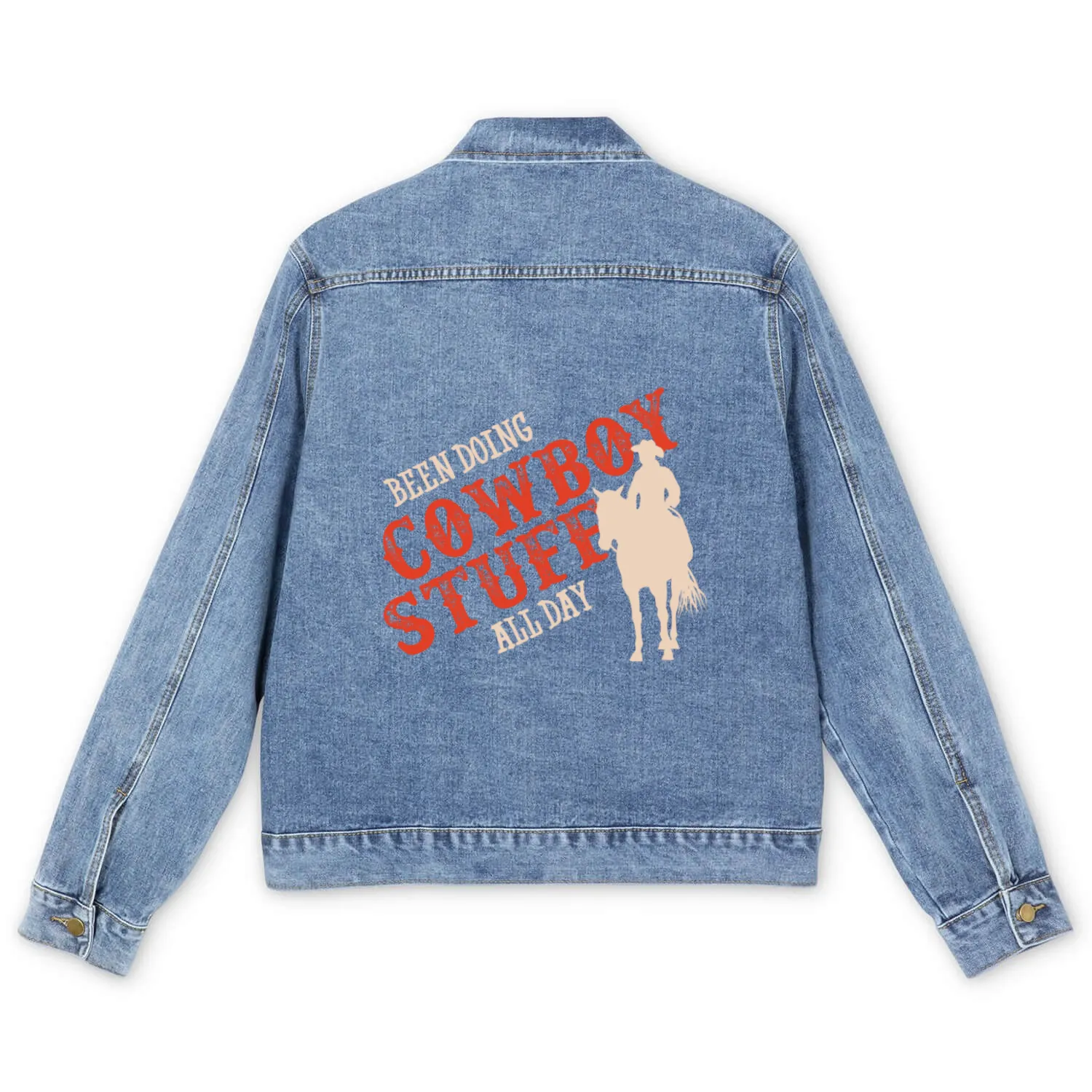 Cowboy, Cowboy stuff, cowboy stuff Men's Denim Jackets