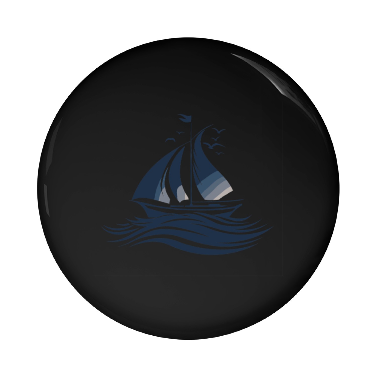 Sailing Pin Buttons