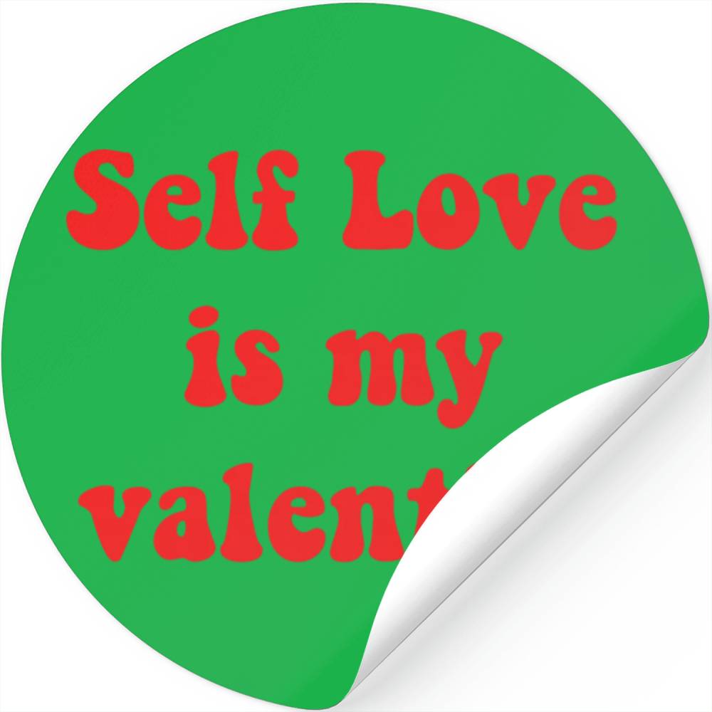 Self love is my valentine cute summer stars Stickers