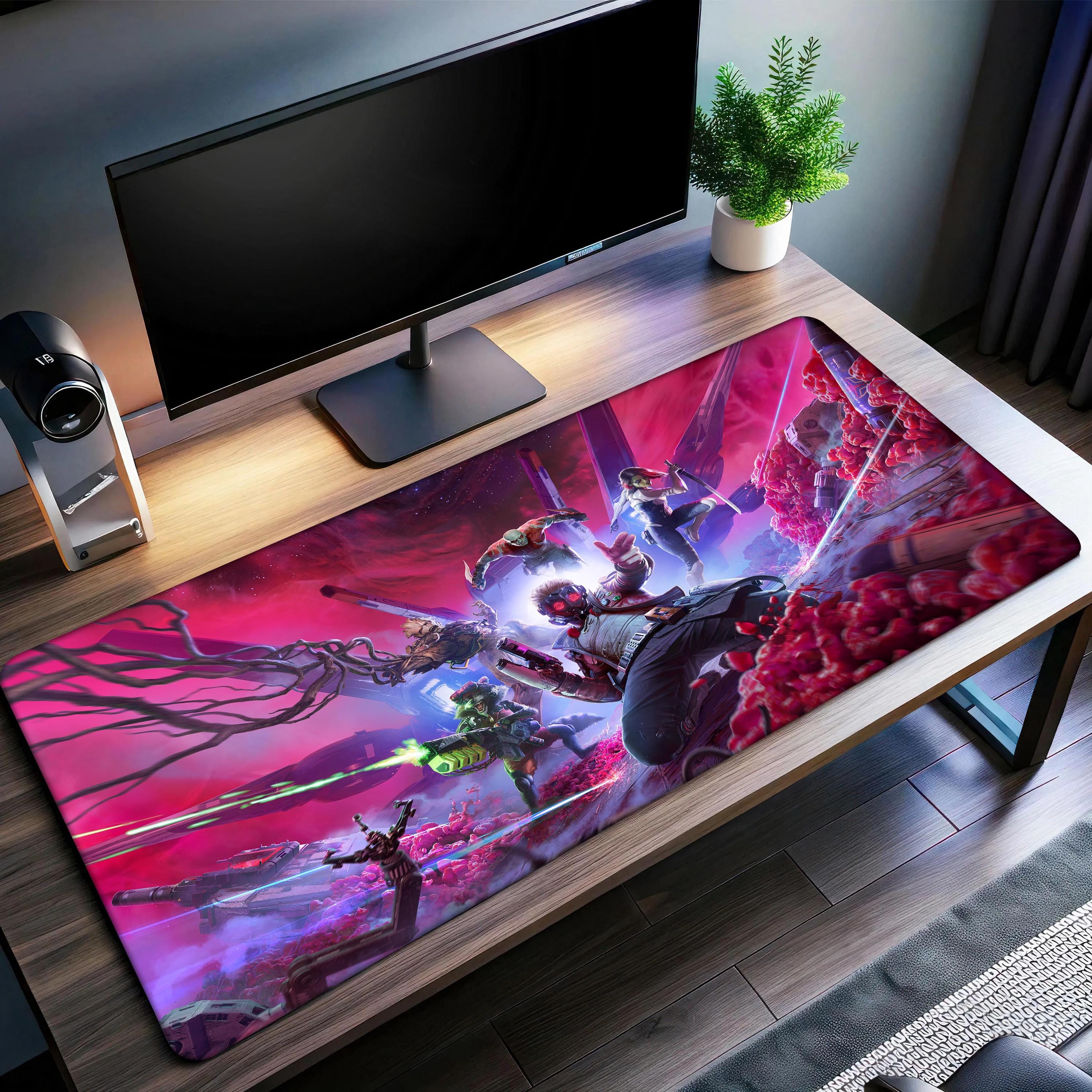 Guardians of the Galaxy Desk Mat | Peter Quill Mouse Pad | Premium Print Surface | Desk Mat | Smooth Glide Control