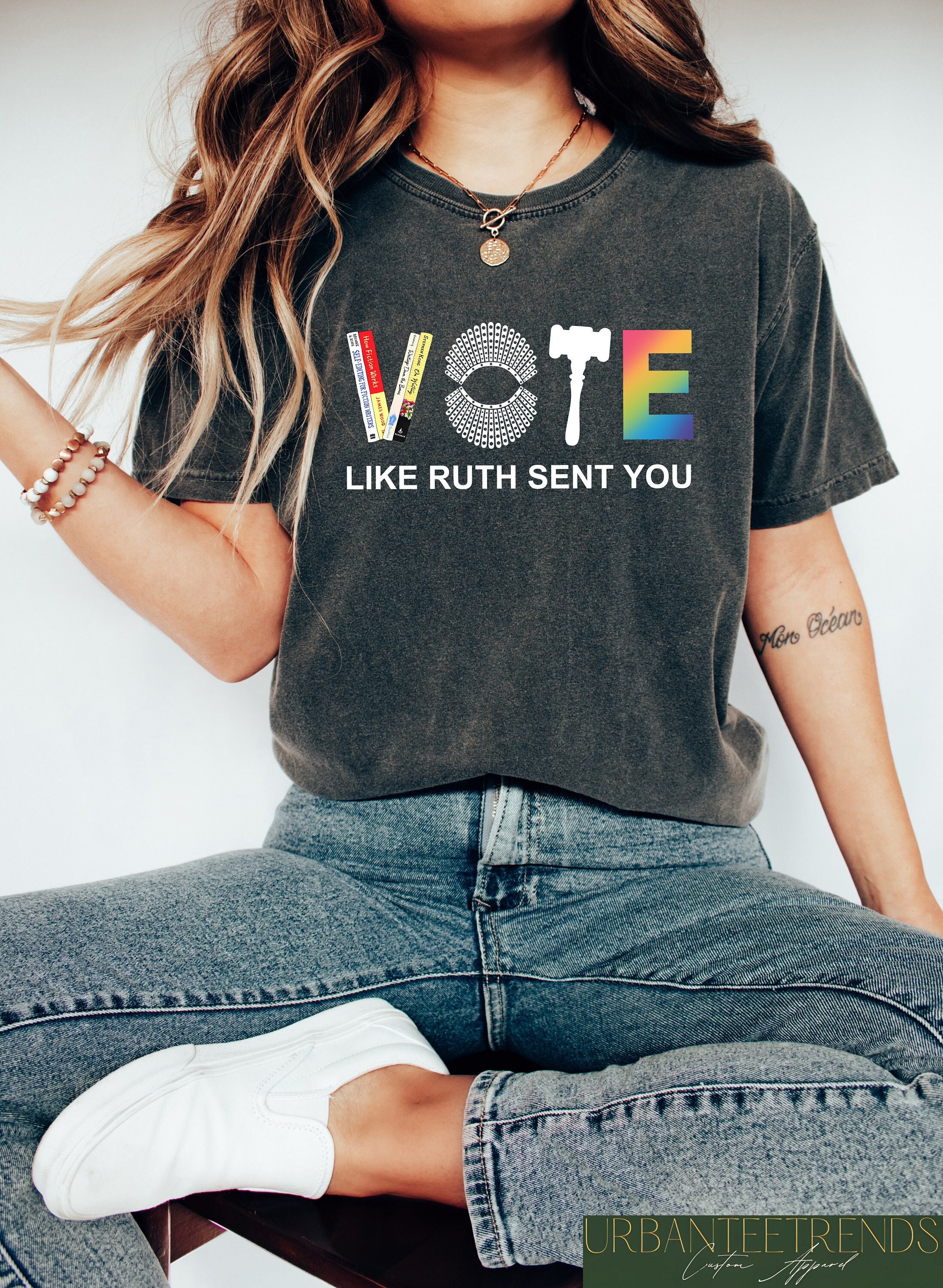 Vote Like Ruth Sent You T-Shirt, Election 2024 Shirt