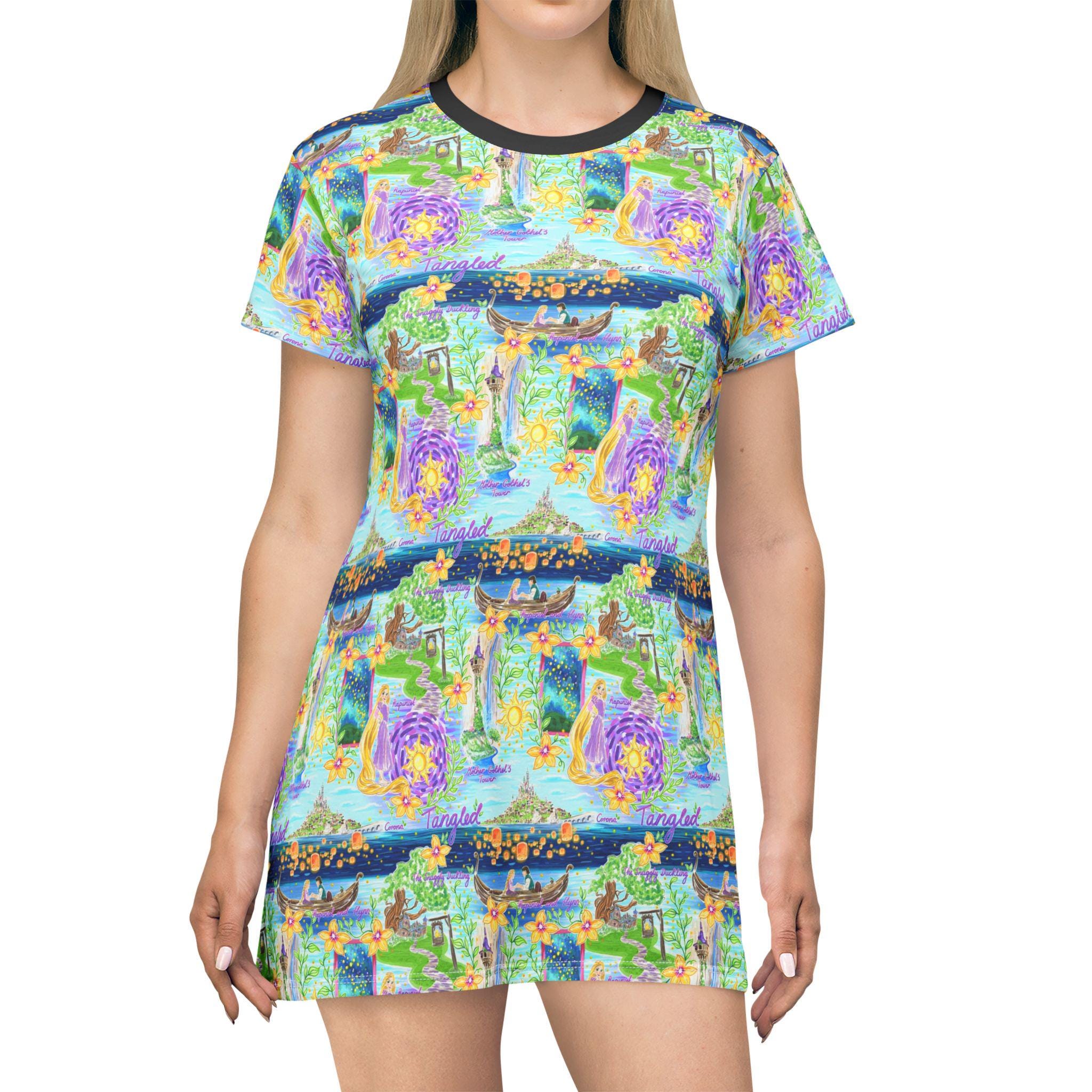 Rapunzel's Lantern Festival Women's T-Shirt Dress