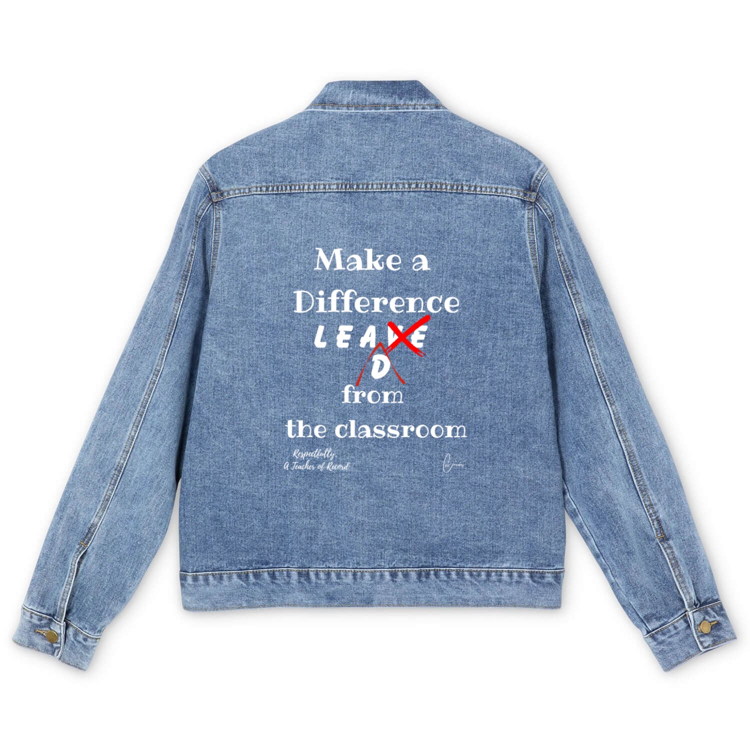 Make a Difference Men's Denim Jackets