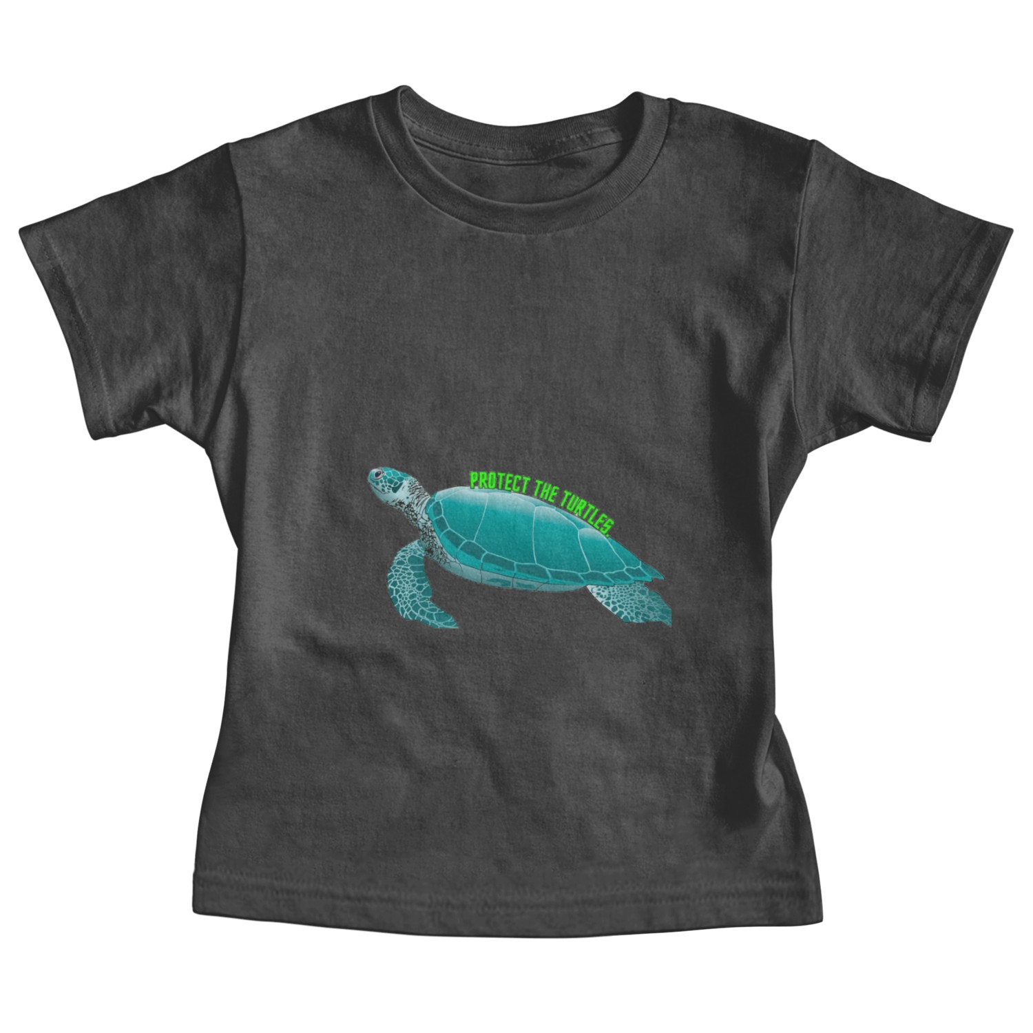 Protect the turtles Baby Tees