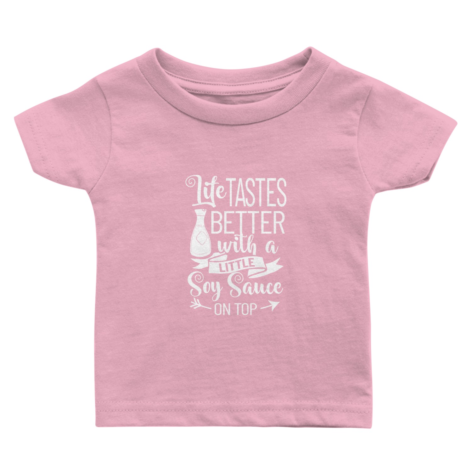 Soy Sauce Japanese Sushi Dark Ramen Noodles Bottle Baby T Shirts